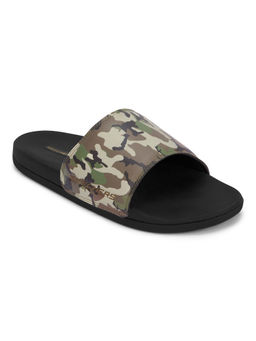 SKECHERS - Mens Gambix India Camouflage Casual Sliders