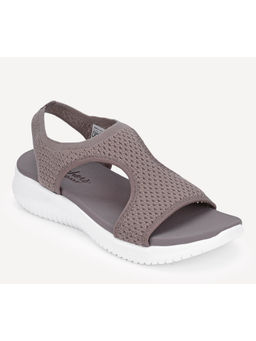 SKECHERS - Womens Ultr A Flex Mauve Casual Sandals