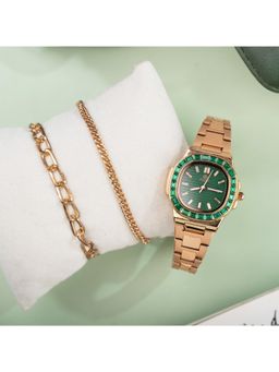 Carlton London - Grace Women Watch With Bracelets - CLPLG100 (M)