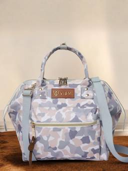 VISMIINTREND - Printed Diaper Backpack - Grey