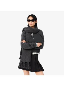 Lacoste - Anna Coated Pique Canvas Pouch - Black