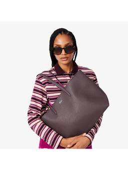 Lacoste - Anna Zipped Tote Bag - Purple