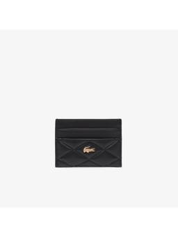 Lacoste - Solid Leather Cardholder - Black