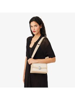 Lacoste - Summer Pack Raffia Handbag With Detachable Strap