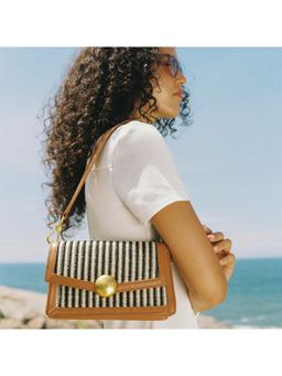 Lacoste - Summer Pack Raffia Handbag With Detachable Strap