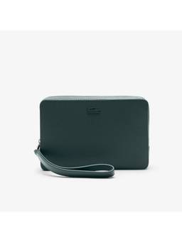 Lacoste - Chantaco Pique Leather Zipped Pouch