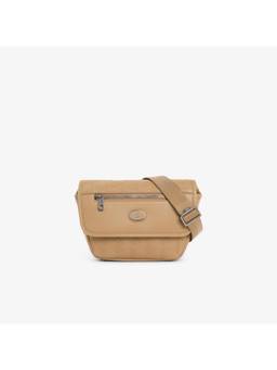 Lacoste - Mini Monogram Leather Sling Bag