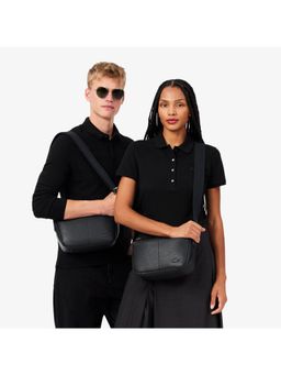 Lacoste - Magnus Reporter Sling Bag - Black