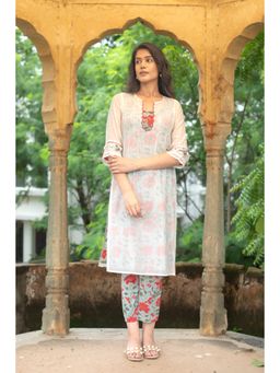 Anuvas - Ekam White Kurta Only