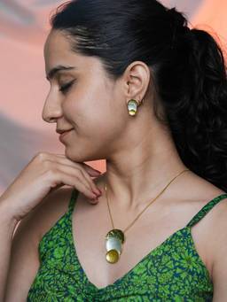 BeAbhika - Women's Abstract Layered Jewellery Set