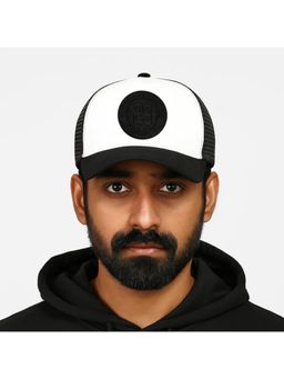 The Tie Hub - White & Black 23 Logo Trucker Cap