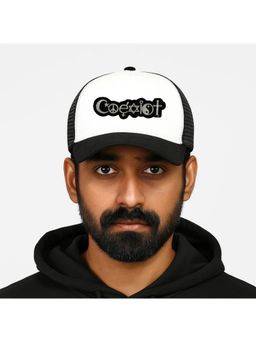 The Tie Hub - White & Black Coexist Logo Trucker Cap