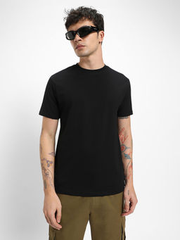 Bewakoof - Men's Black T-shirt