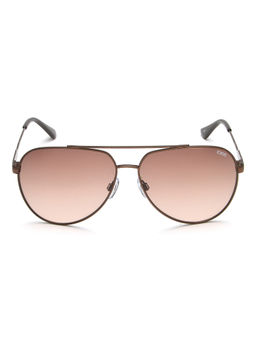 IDEE - Brown Gradient Lens Pilot Sunglass Full Rim Shiny Brown Frame (60)