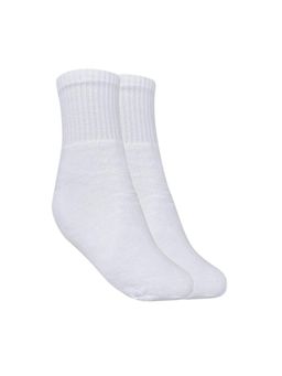 MUKHAKSH - Men Winter White Ankle Socks