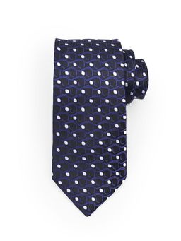 CAZZANO - Men Polka Dots Skinny Neck Tie