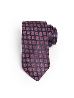 CAZZANO - Men Printed Skinny Neck Tie