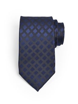 CAZZANO - Men Checks Skinny Neck Tie