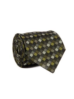 CAZZANO - Men Checkered Skinny Neck Tie