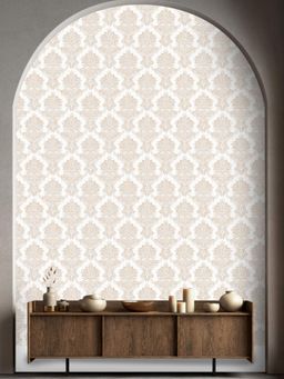 Excel - Wallpaper Alexanderstone In White Floral Damask