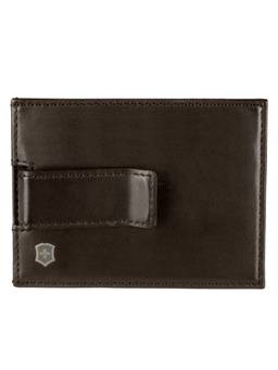 Victorinox - Wallet For Men - Brown Leather Purse With Water Resistant With Card