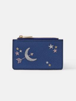 Accessorize London - Womens Blue Celestial Card Holder