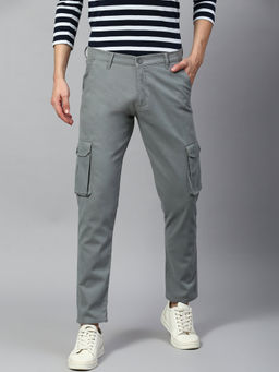 Dennis Lingo - Men Tapered Fit Cotton Cargos