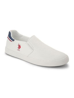 U.S. POLO ASSN. - Campbell 3.0 Men Off White Slip On Sneakers