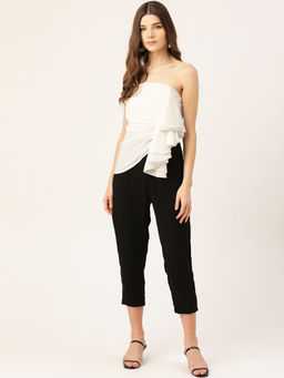 Dodo & Moa - Women Black Colorblock Jumpsuits