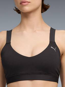Puma - SHAPE Womens Sweat-Wicking Low Support Bra - Black