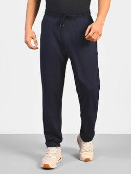 SKECHERS - Men Active Woven Navy Blue Trackpant