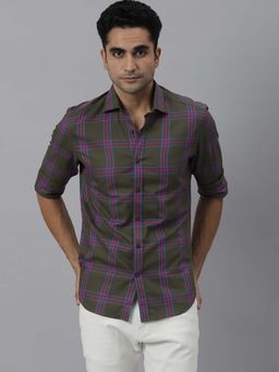 Rare Rabbit - Celluls Olive Shirt