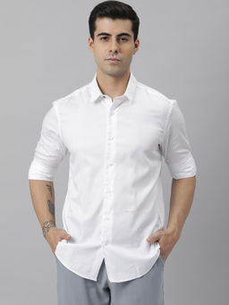 Rare Rabbit - White Casual Shirts