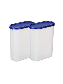 Kuber Industries - Plastic Storage Containers With Lid I Set of 2, 2500 ml