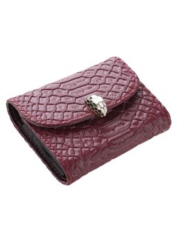Kuber Industries - Card Holder Wallet For Men & Women Red