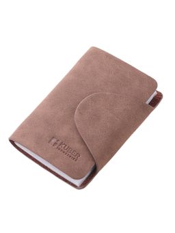 Kuber Industries - Card Holder Wallet For Men & Women Brown