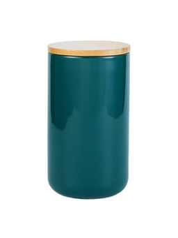 Kuber Industries - Food Storage Jar Kitchen Storage Jar 1000 ML Green