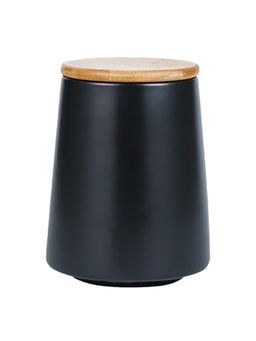 Kuber Industries - Food Storage Jar Kitchen Storage Jar 500 ML Black