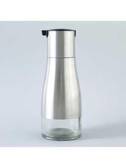 Kuber Industries - Containers for Kitchen Air-Tight Oil Dispenser with Cap 350 ML Black