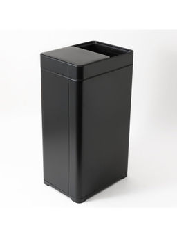 Kuber Industries - Sensor Dustbin Sliding Big Sensor Dustbin Black