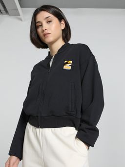 Puma - Classics Overdyed Women's Black Jacket