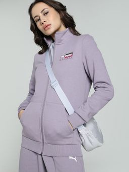 Puma - Graphic Women's Purple Jacket