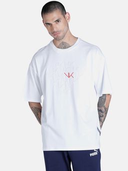 Puma - Xone8 Classics Oversized Mens White T-Shirt