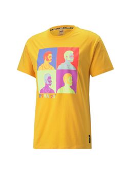Puma - Rebound Ss Mens Yellow T-shirt