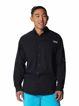 Columbia - Black Solid Regular Fit Shirt