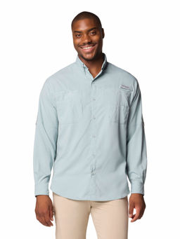 Columbia - Blue Solid Regular Fit Shirt