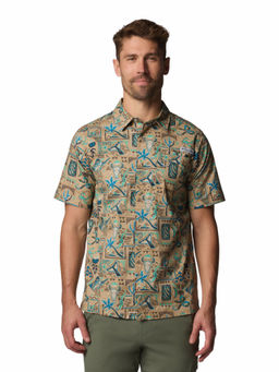 Columbia - Multi-Color Printed Slim Fit Shirt