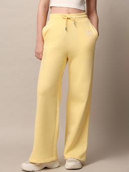 ONLY - Women Regular Fit High-Rise Yellow Pants