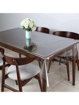 VIVALUXORA - Transparent Table Cover (8 Seater)