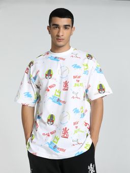 Puma - X Rcb Printed 1 Mens White T-Shirt